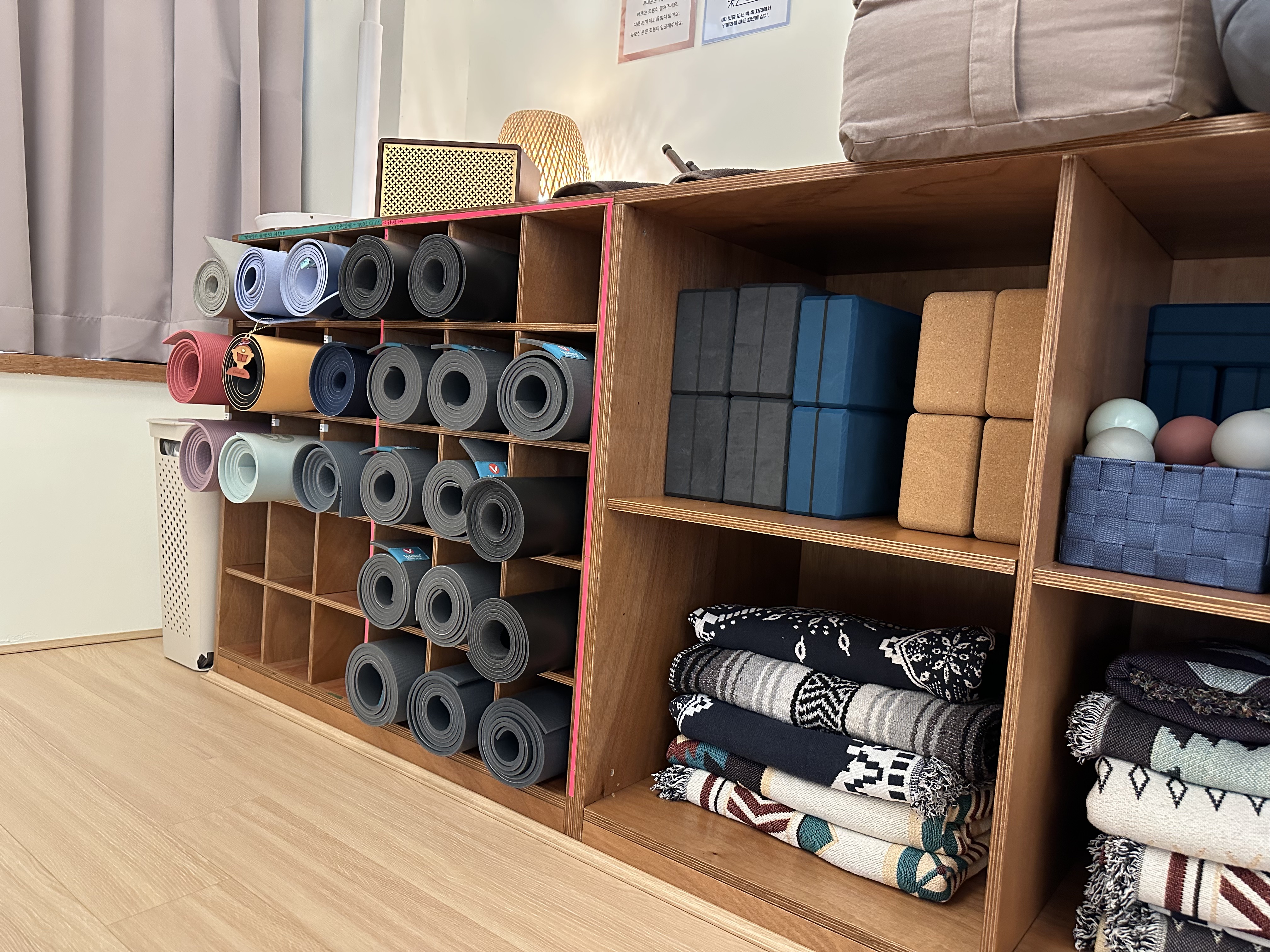 요가 수업 공간