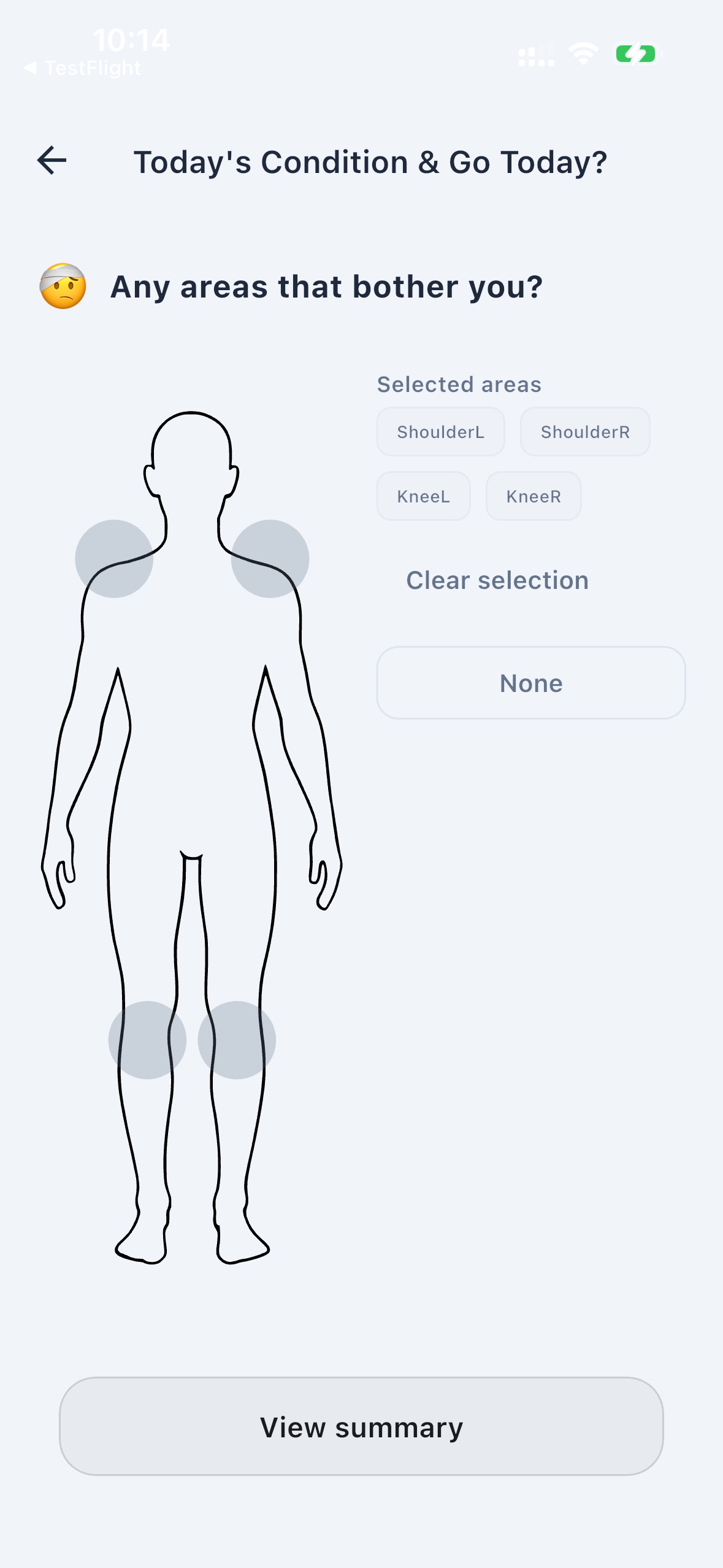 Shoulder Killed My Knee